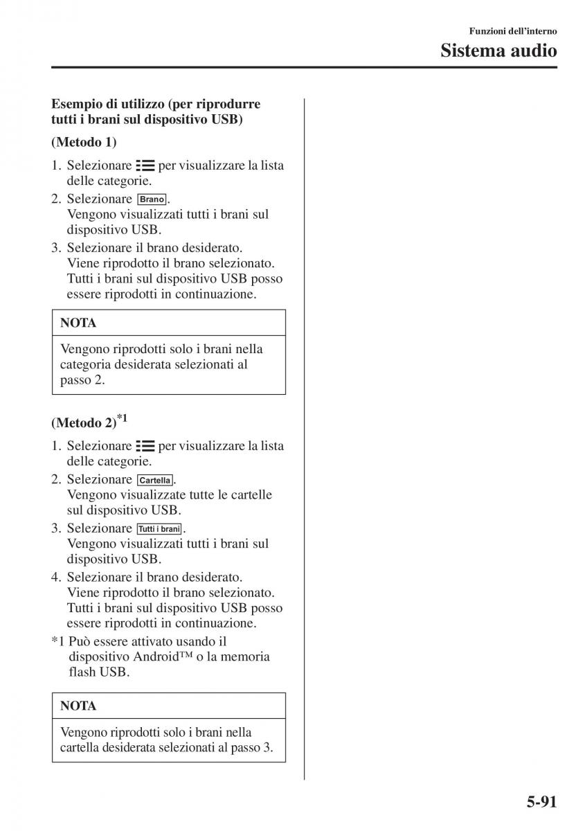 Mazda 3 III manuale del proprietario / page 425