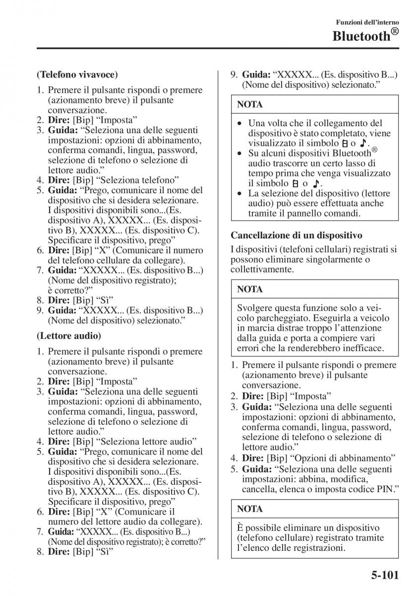 Mazda 3 III manuale del proprietario / page 435