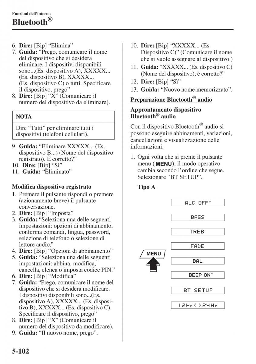 Mazda 3 III manuale del proprietario / page 436