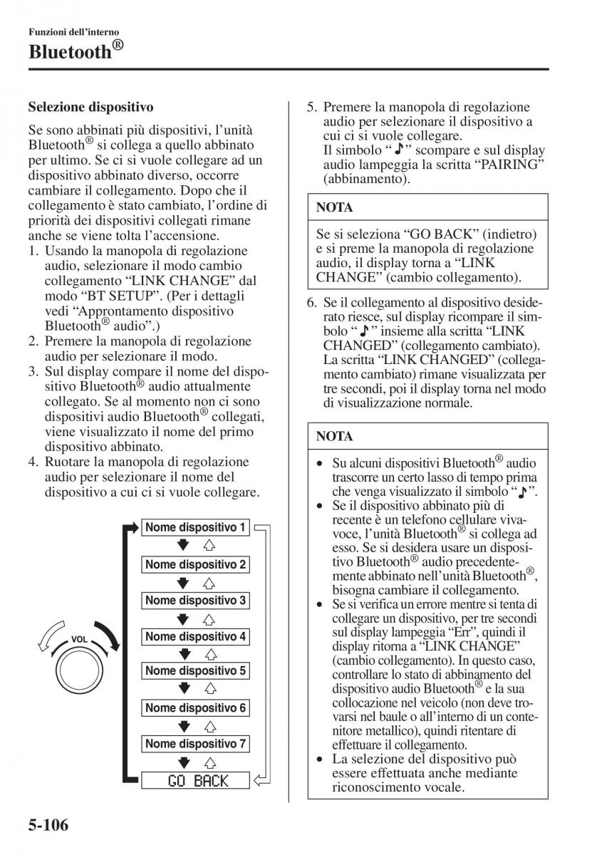 Mazda 3 III manuale del proprietario / page 440