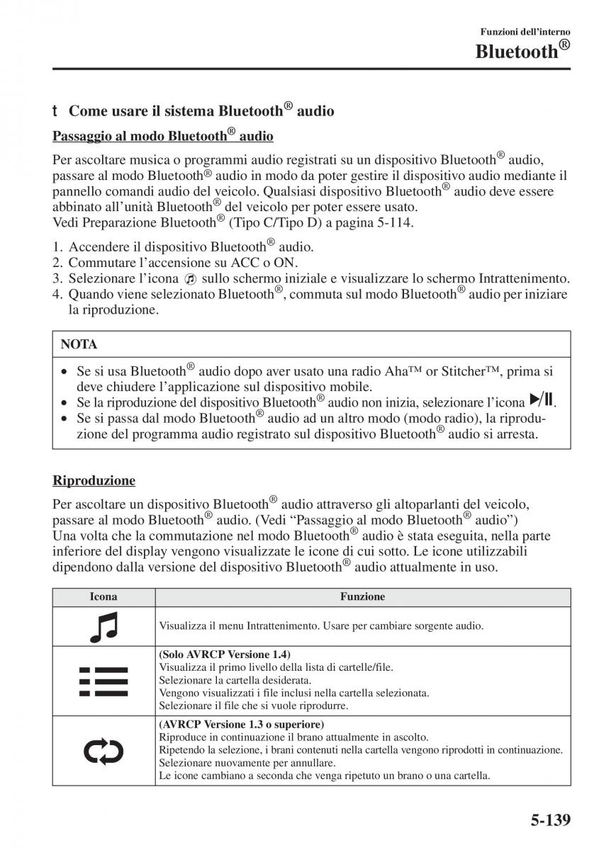 Mazda 3 III manuale del proprietario / page 473