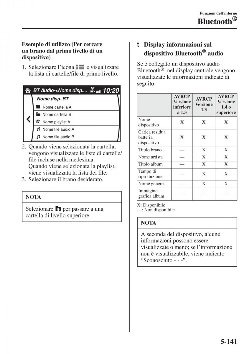 Mazda 3 III manuale del proprietario / page 475