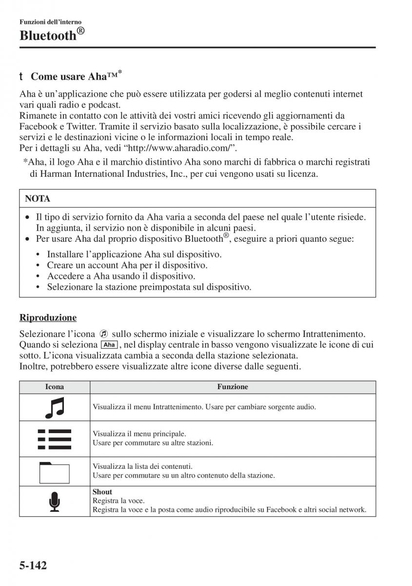 Mazda 3 III manuale del proprietario / page 476