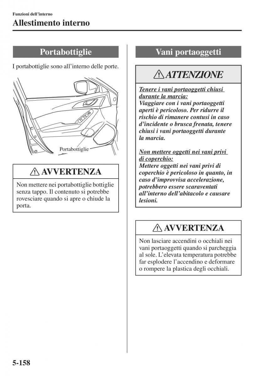 Mazda 3 III manuale del proprietario / page 492