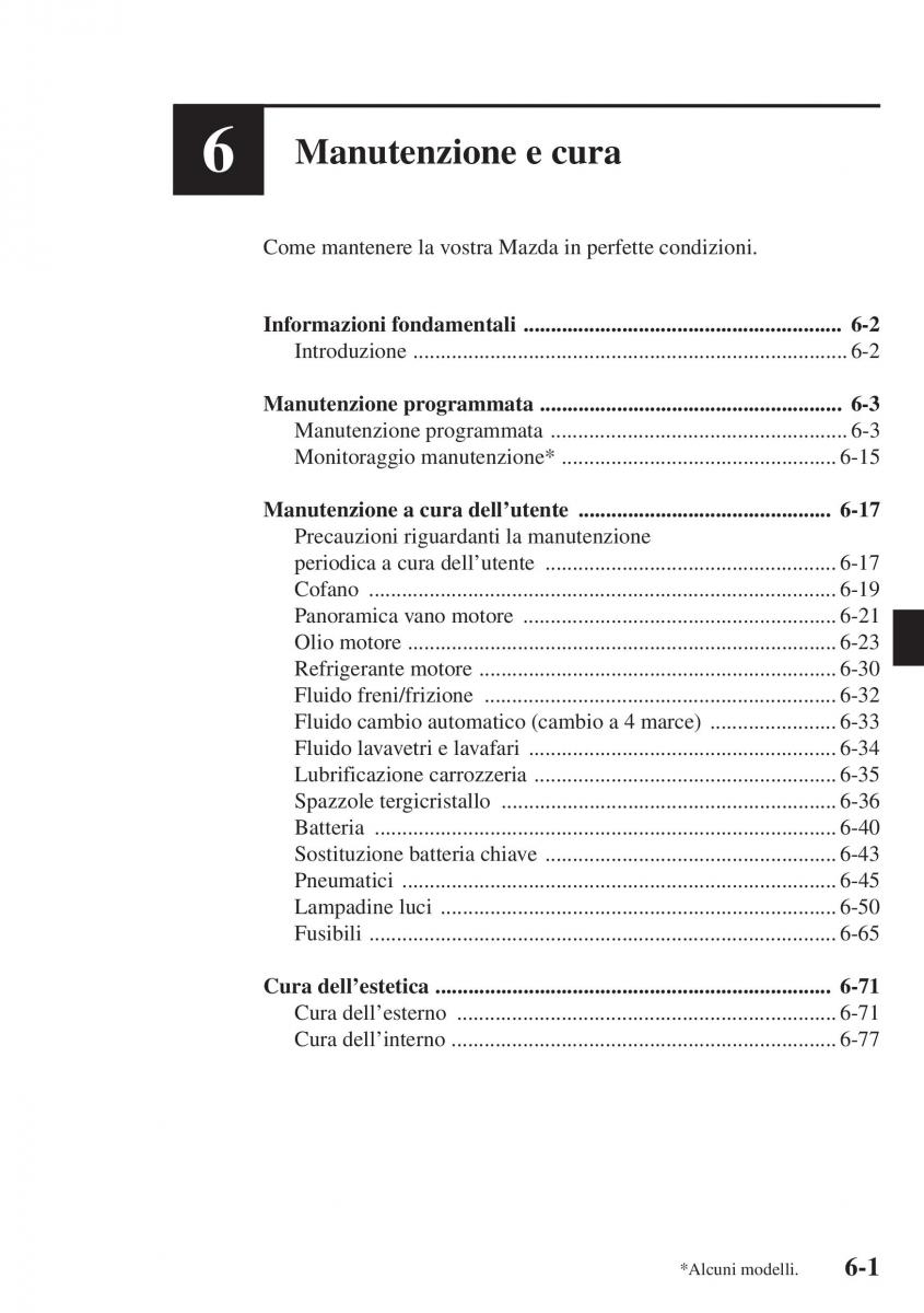 Mazda 3 III manuale del proprietario / page 497