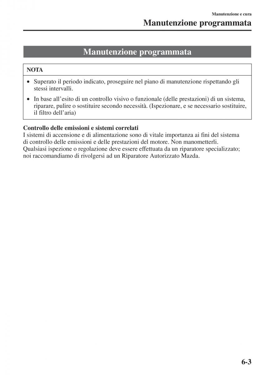 Mazda 3 III manuale del proprietario / page 499