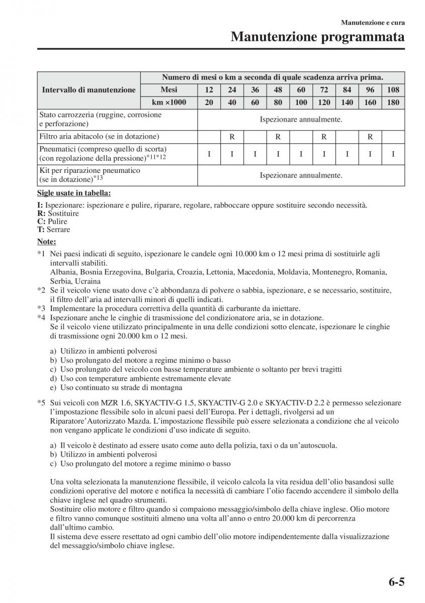 Mazda 3 III manuale del proprietario / page 501