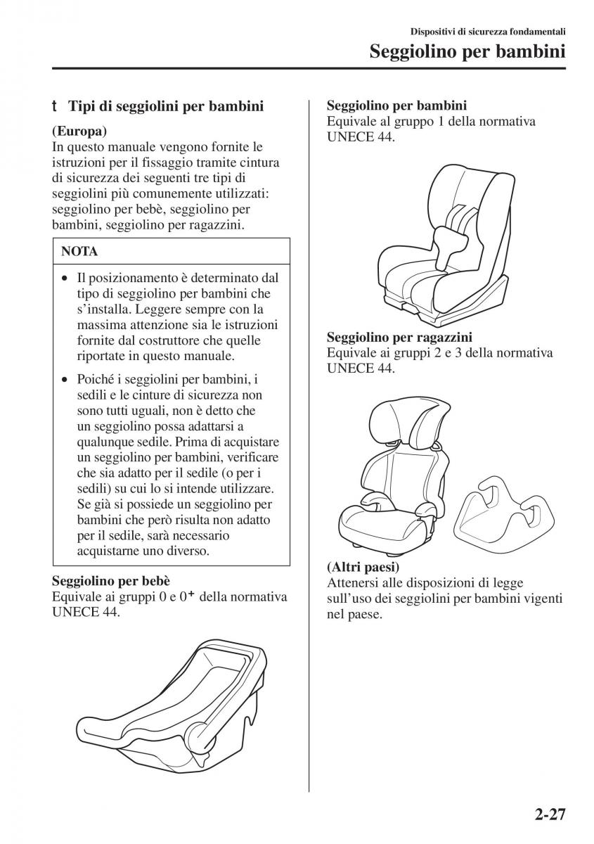 Mazda 3 III manuale del proprietario / page 51