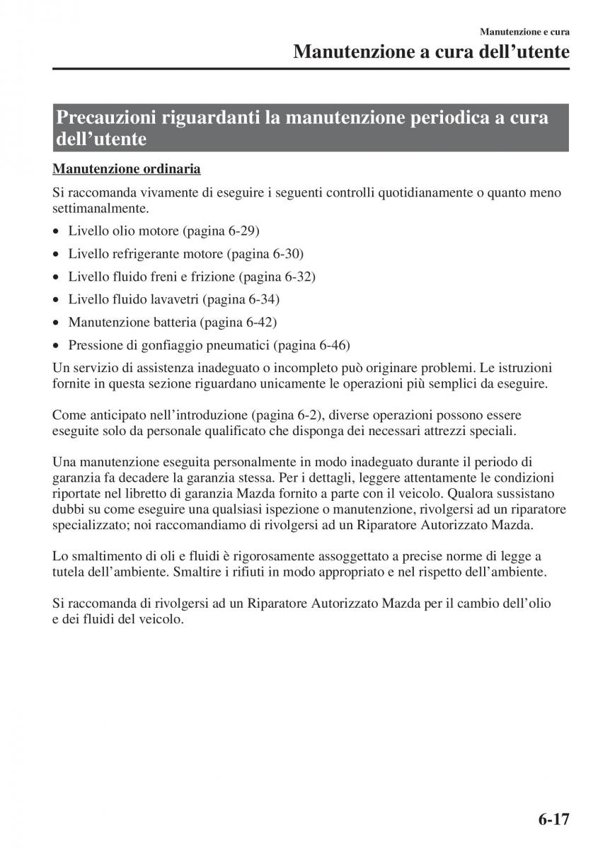 Mazda 3 III manuale del proprietario / page 513