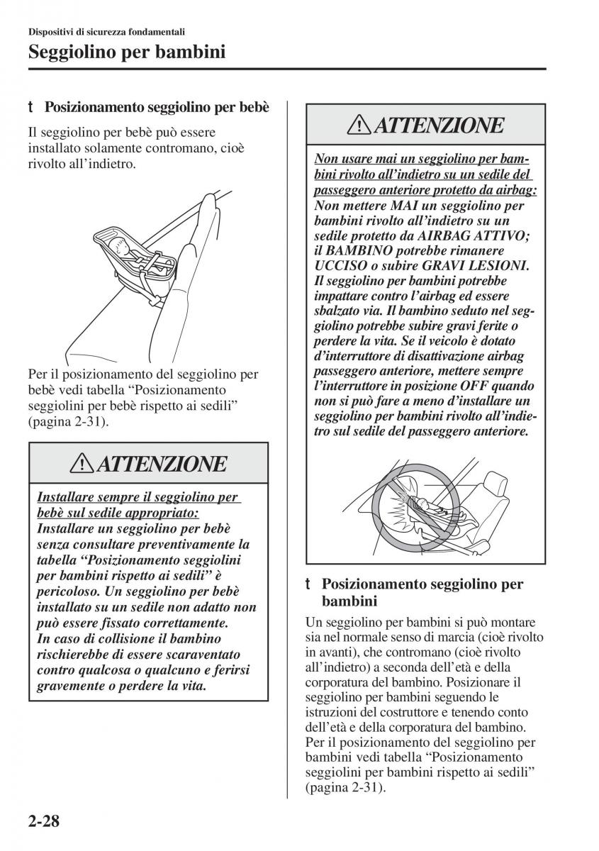 Mazda 3 III manuale del proprietario / page 52