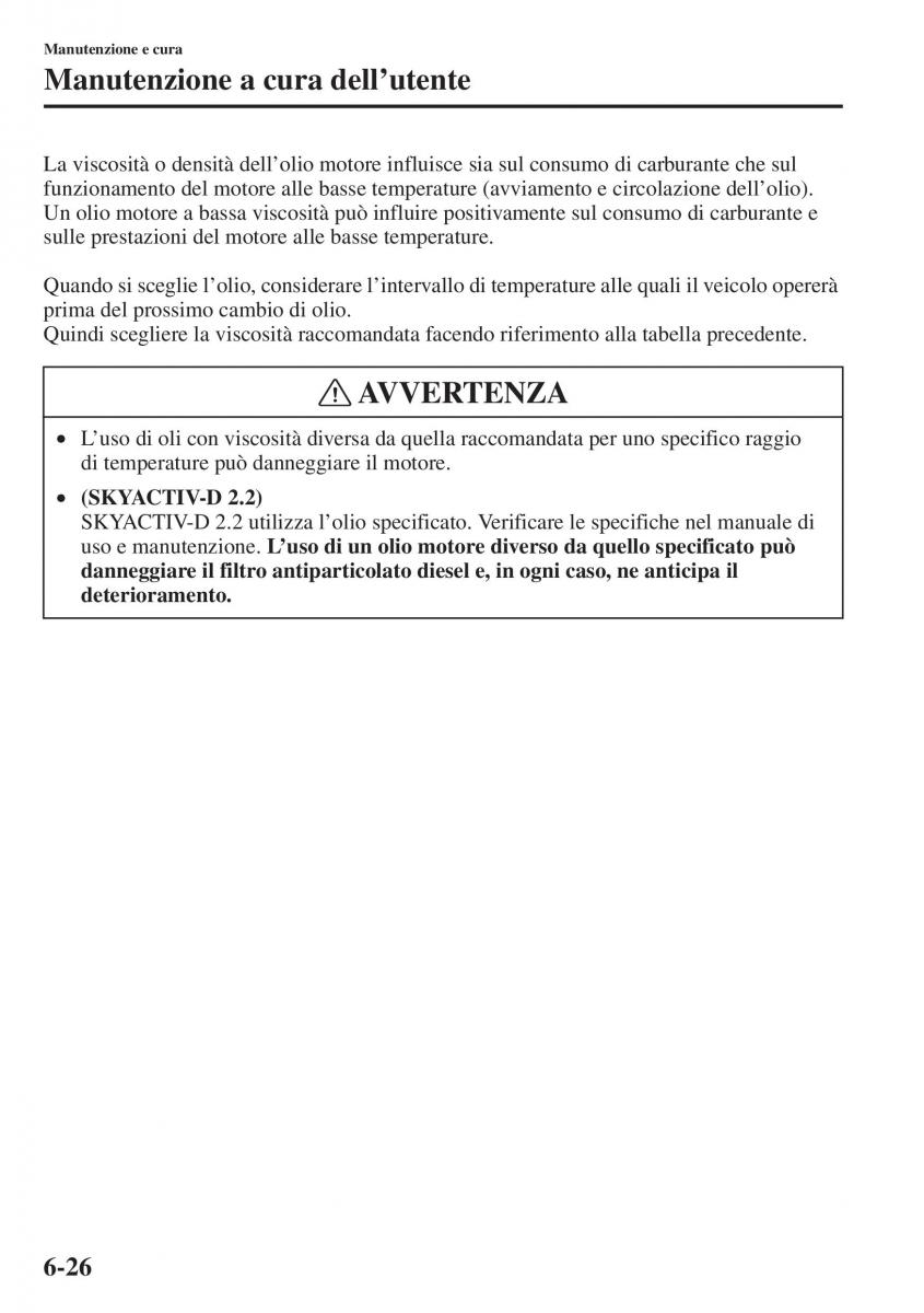 Mazda 3 III manuale del proprietario / page 522