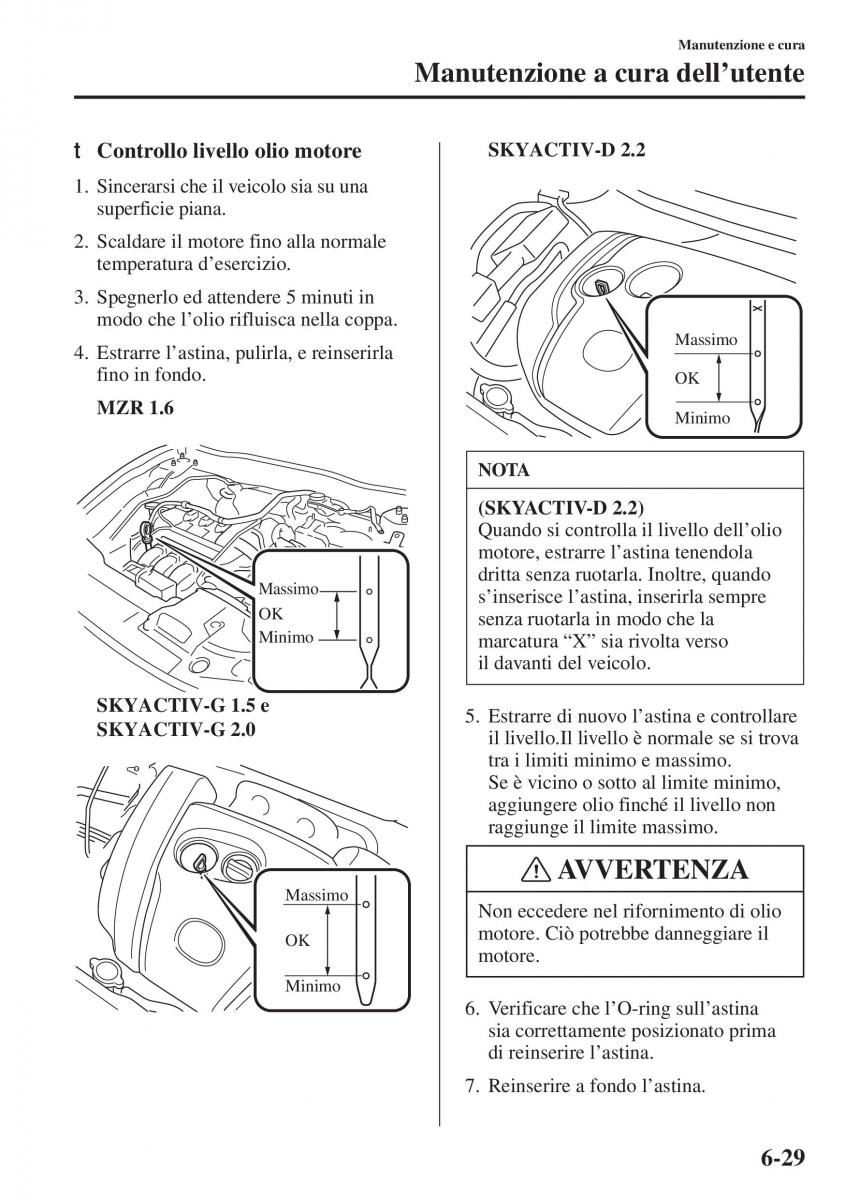 Mazda 3 III manuale del proprietario / page 525