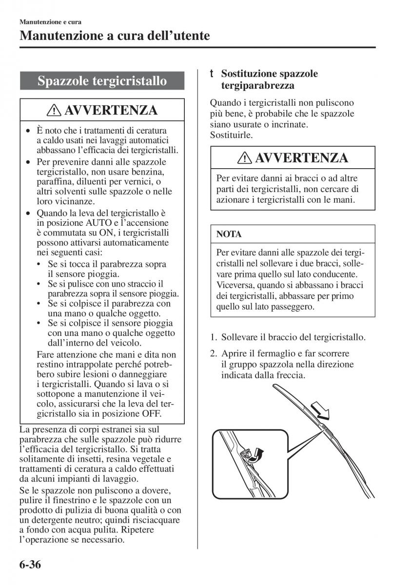 Mazda 3 III manuale del proprietario / page 532