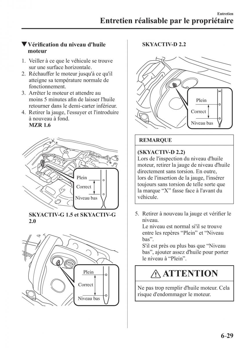 Mazda 3 III manuel du proprietaire / page 571