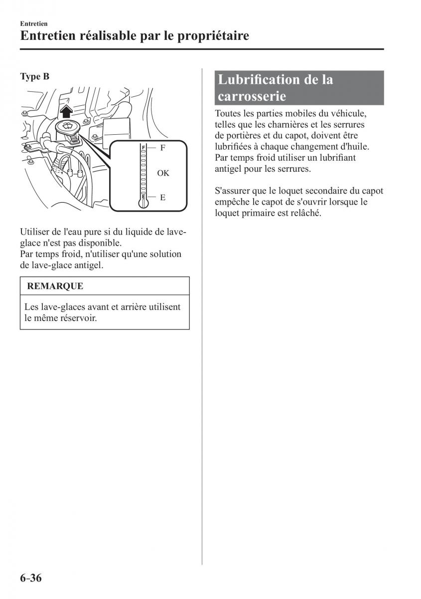 Mazda 3 III manuel du proprietaire / page 578