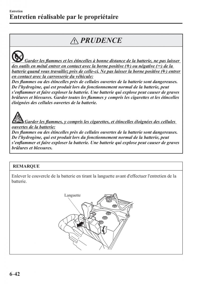 Mazda 3 III manuel du proprietaire / page 584