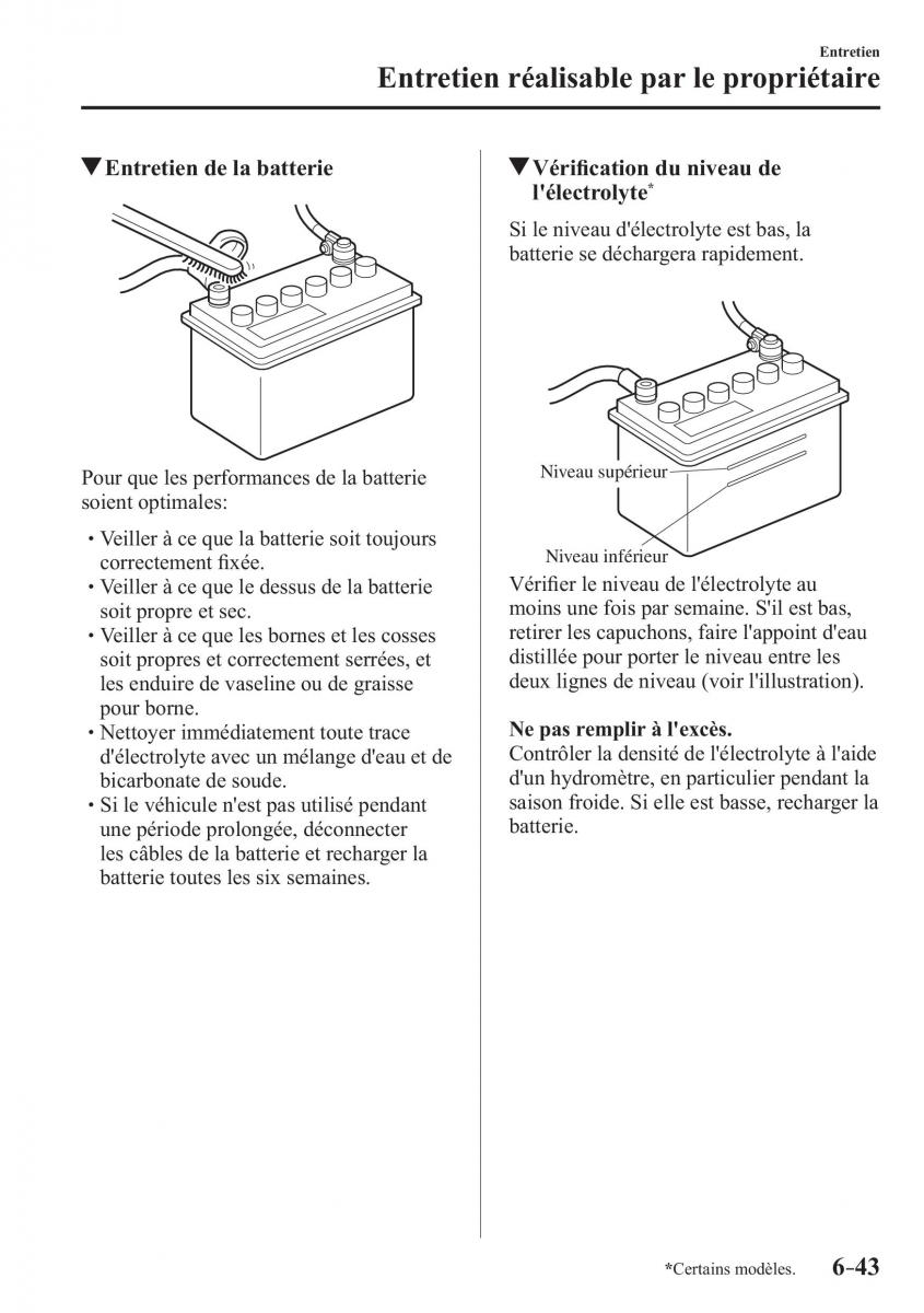 Mazda 3 III manuel du proprietaire / page 585