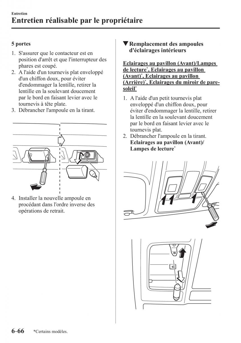 Mazda 3 III manuel du proprietaire / page 608