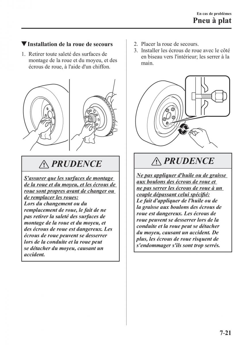 Mazda 3 III manuel du proprietaire / page 647