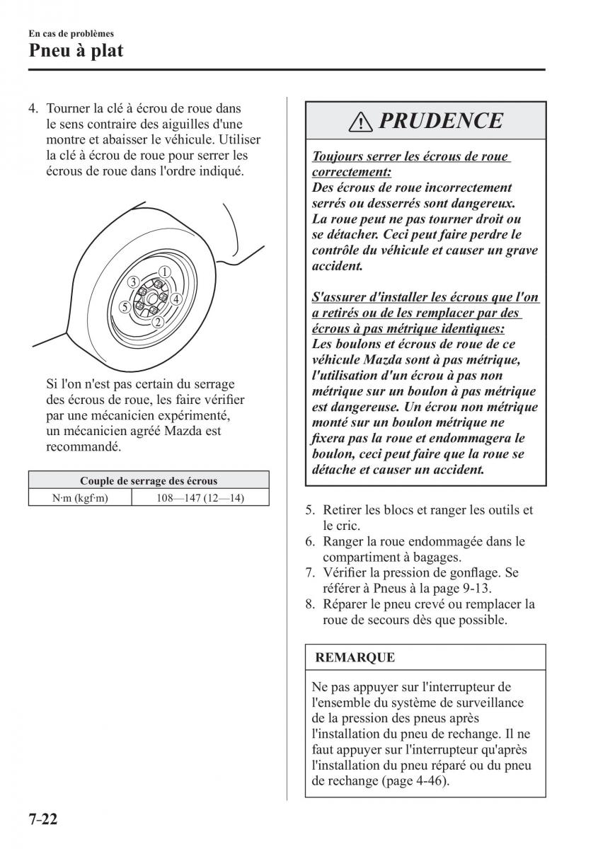 Mazda 3 III manuel du proprietaire / page 648