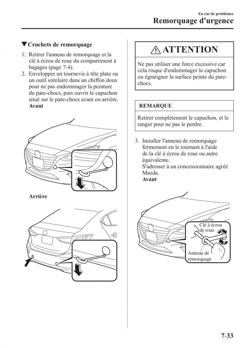 Mazda 3 III manuel du proprietaire / page 659