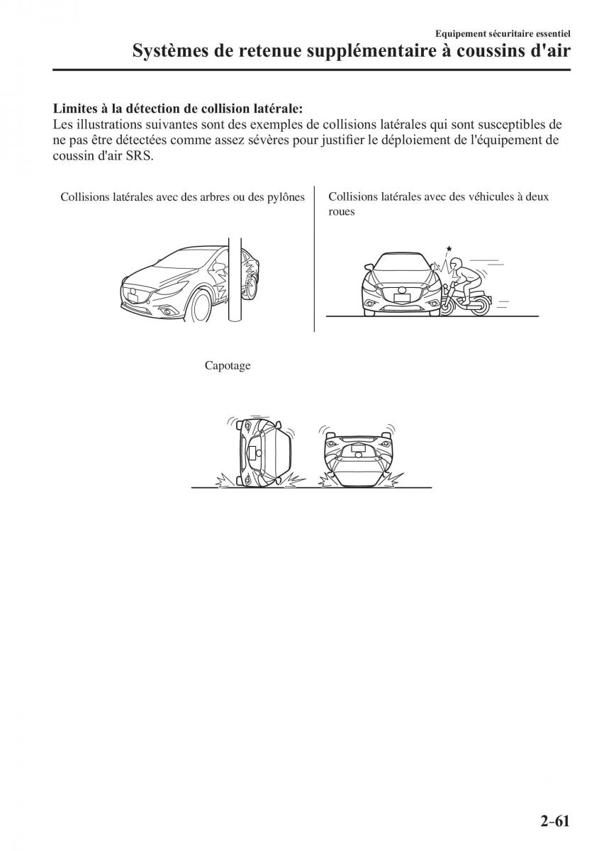 Mazda 3 III manuel du proprietaire / page 85