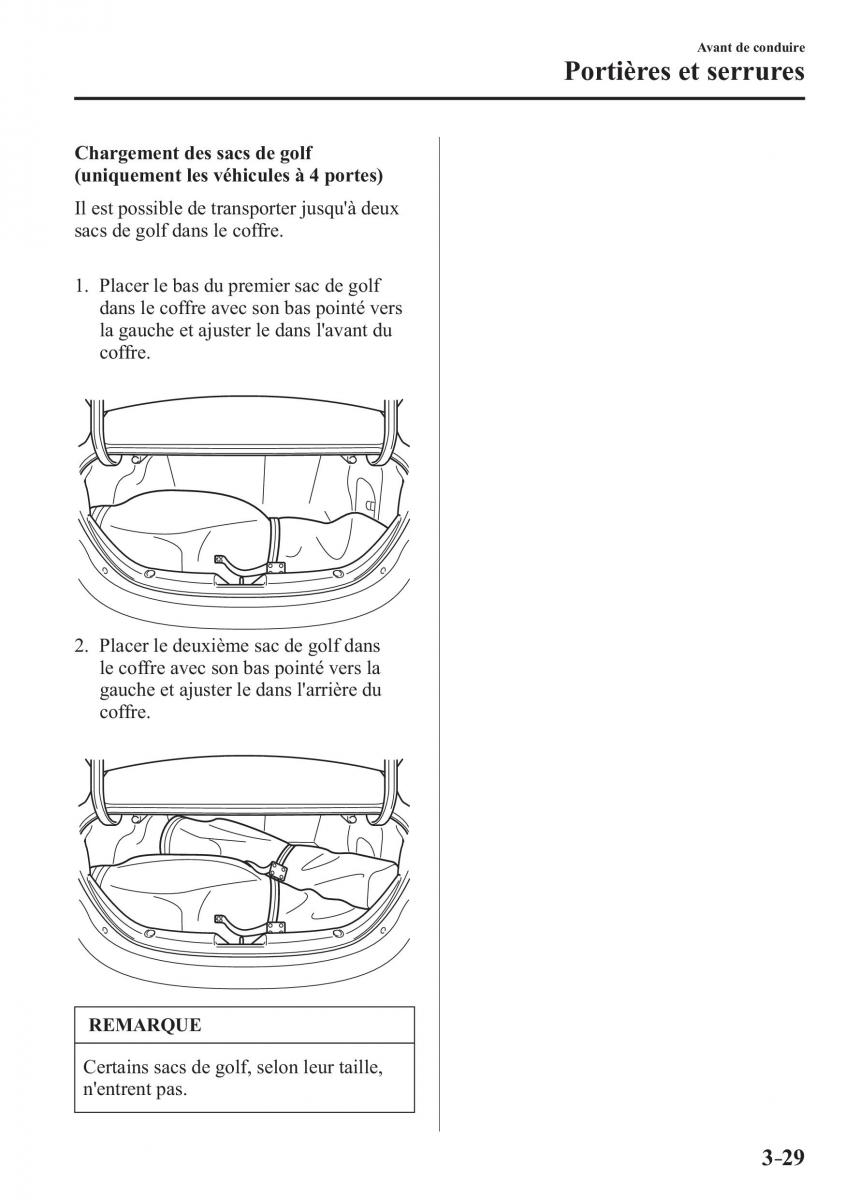 Mazda 3 III manuel du proprietaire / page 115