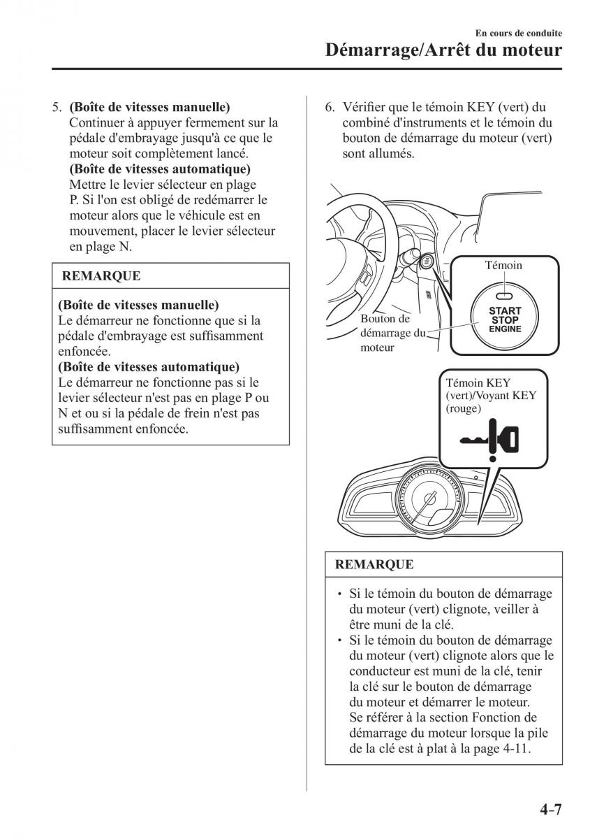 Mazda 3 III manuel du proprietaire / page 173