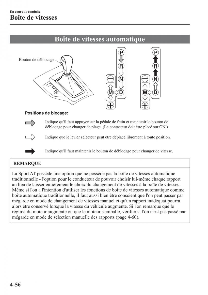 Mazda 3 III manuel du proprietaire / page 222