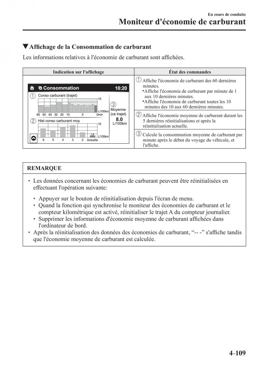 Mazda 3 III manuel du proprietaire / page 275