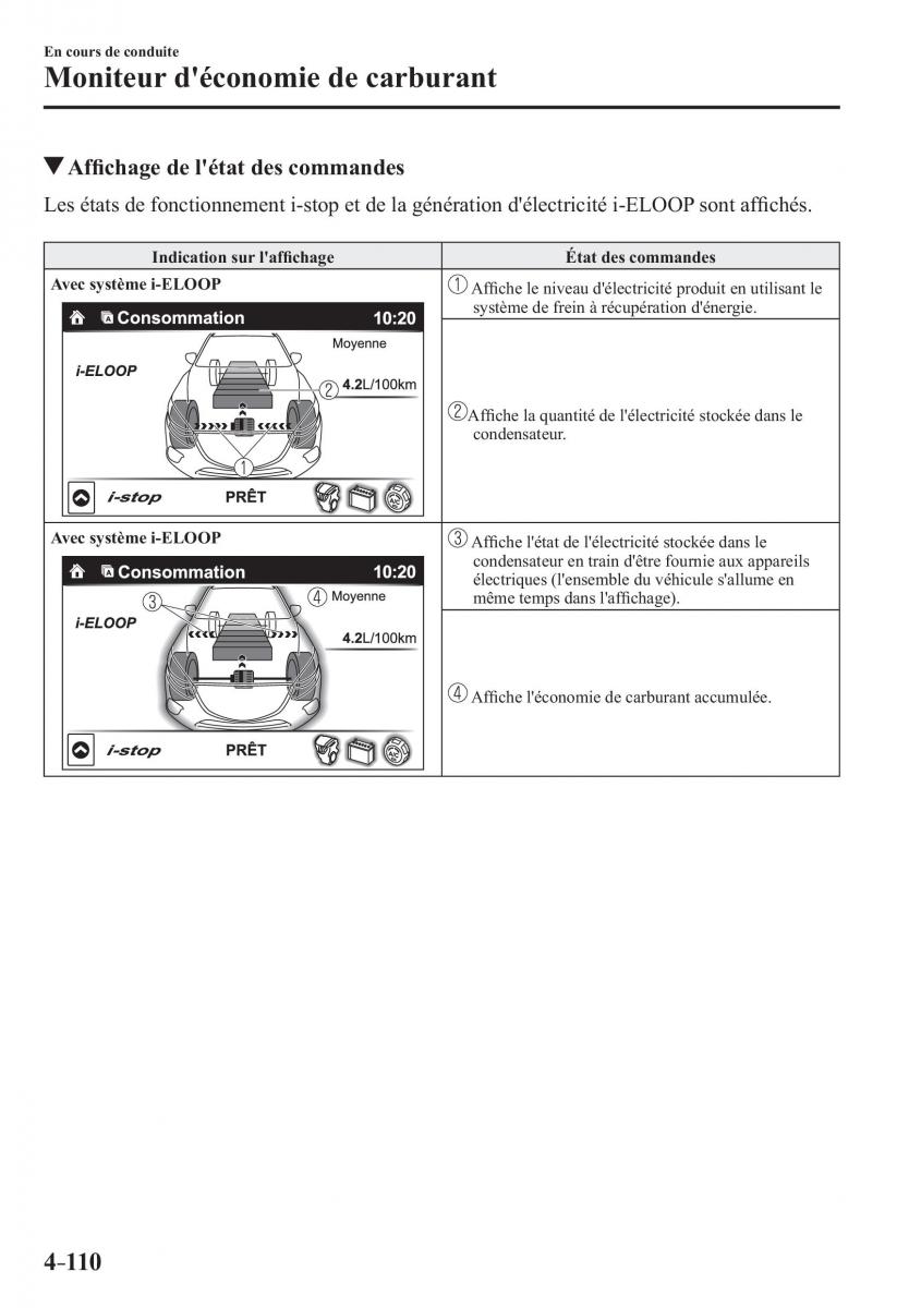 Mazda 3 III manuel du proprietaire / page 276