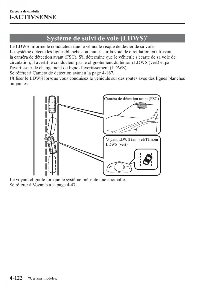 Mazda 3 III manuel du proprietaire / page 288