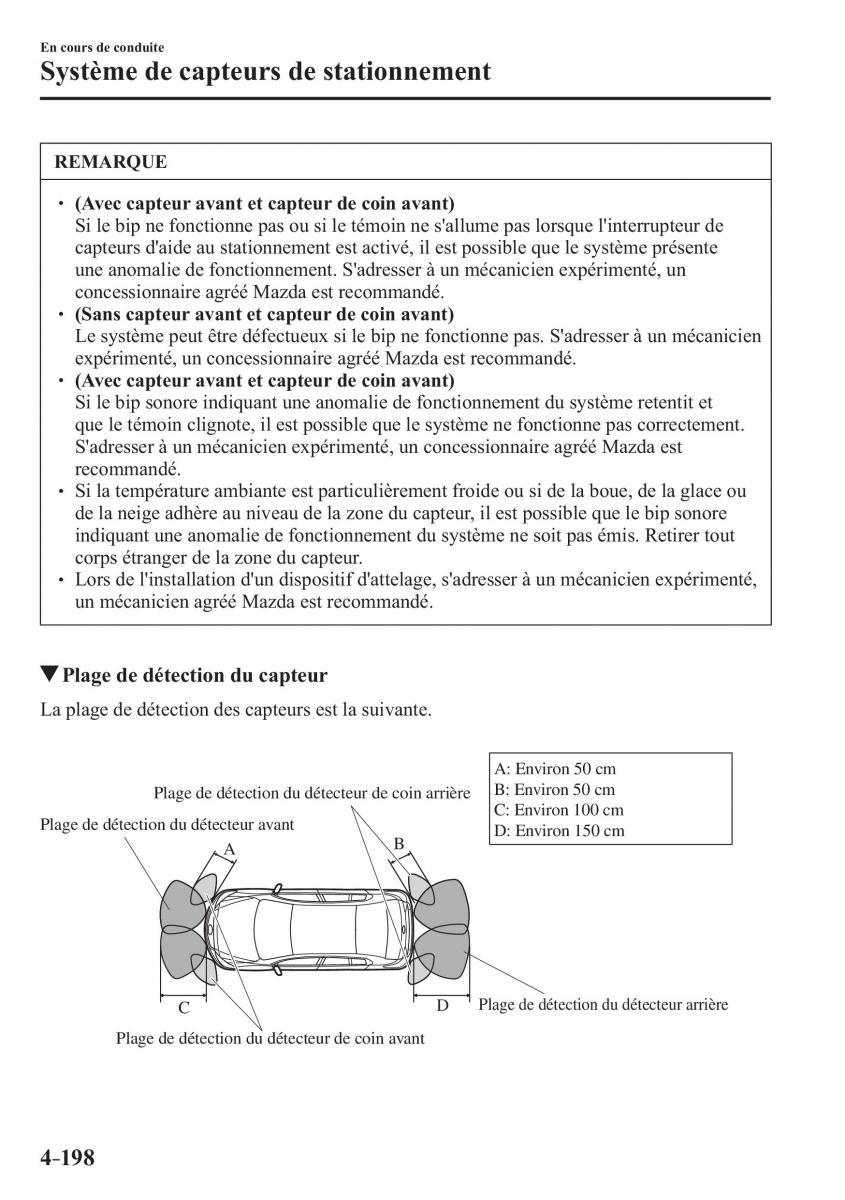 Mazda 3 III manuel du proprietaire / page 364