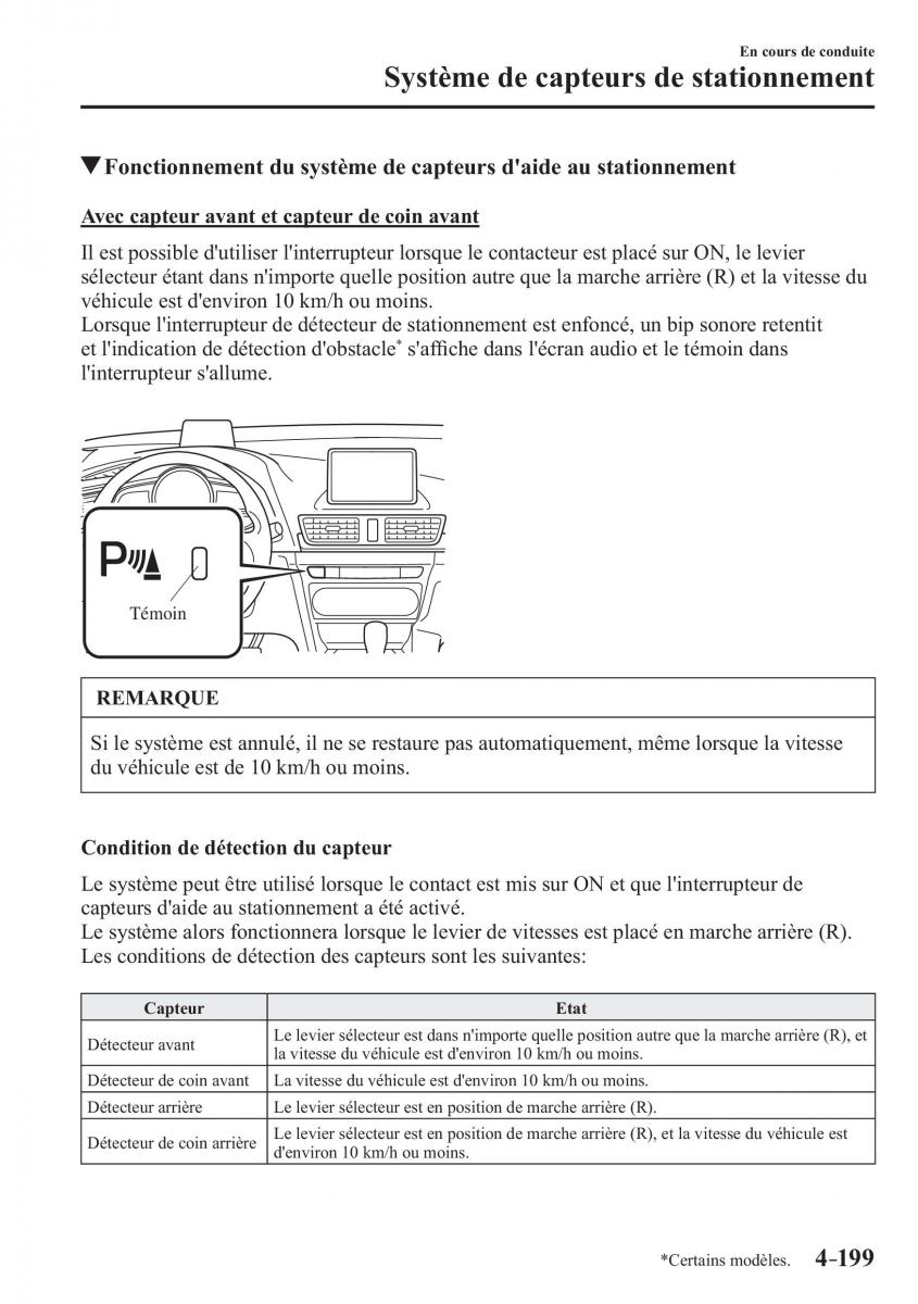 Mazda 3 III manuel du proprietaire / page 365