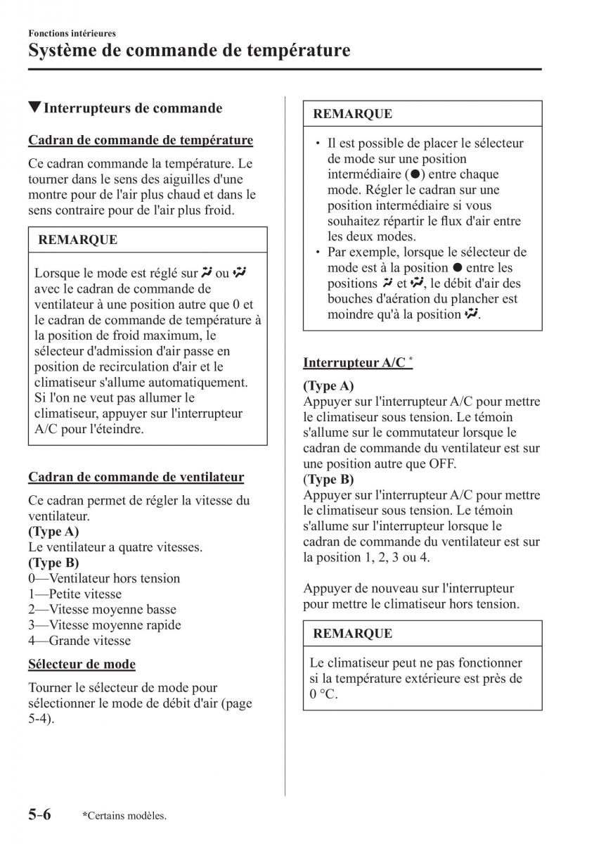 Mazda 3 III manuel du proprietaire / page 376