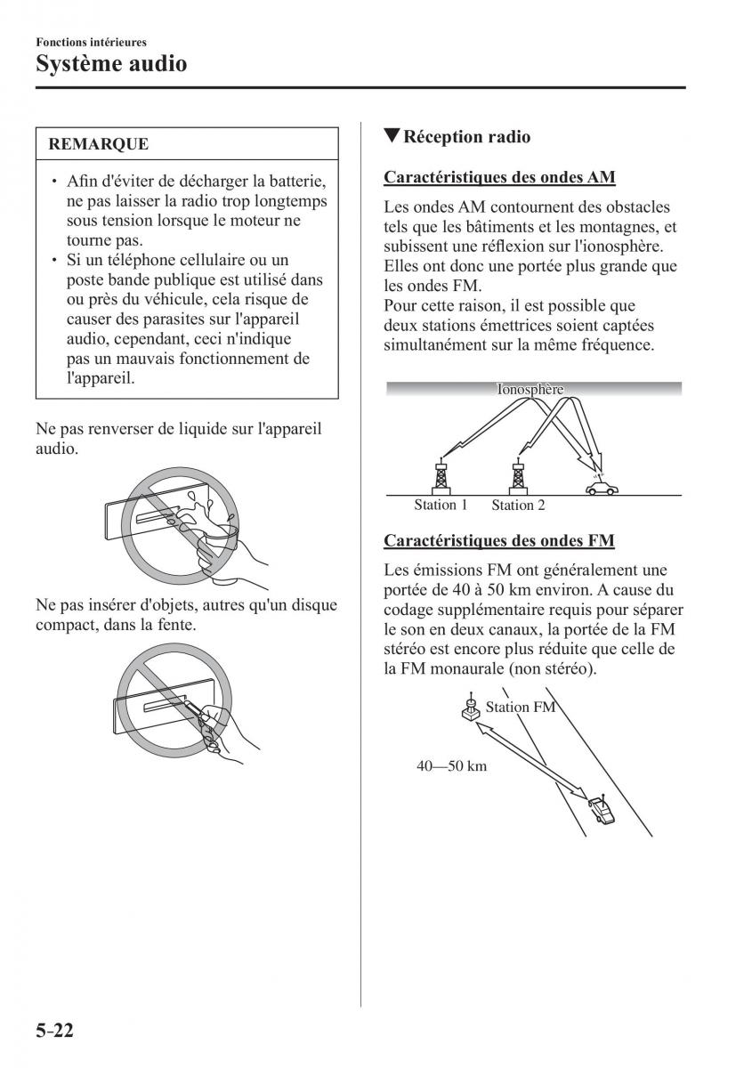 Mazda 3 III manuel du proprietaire / page 392