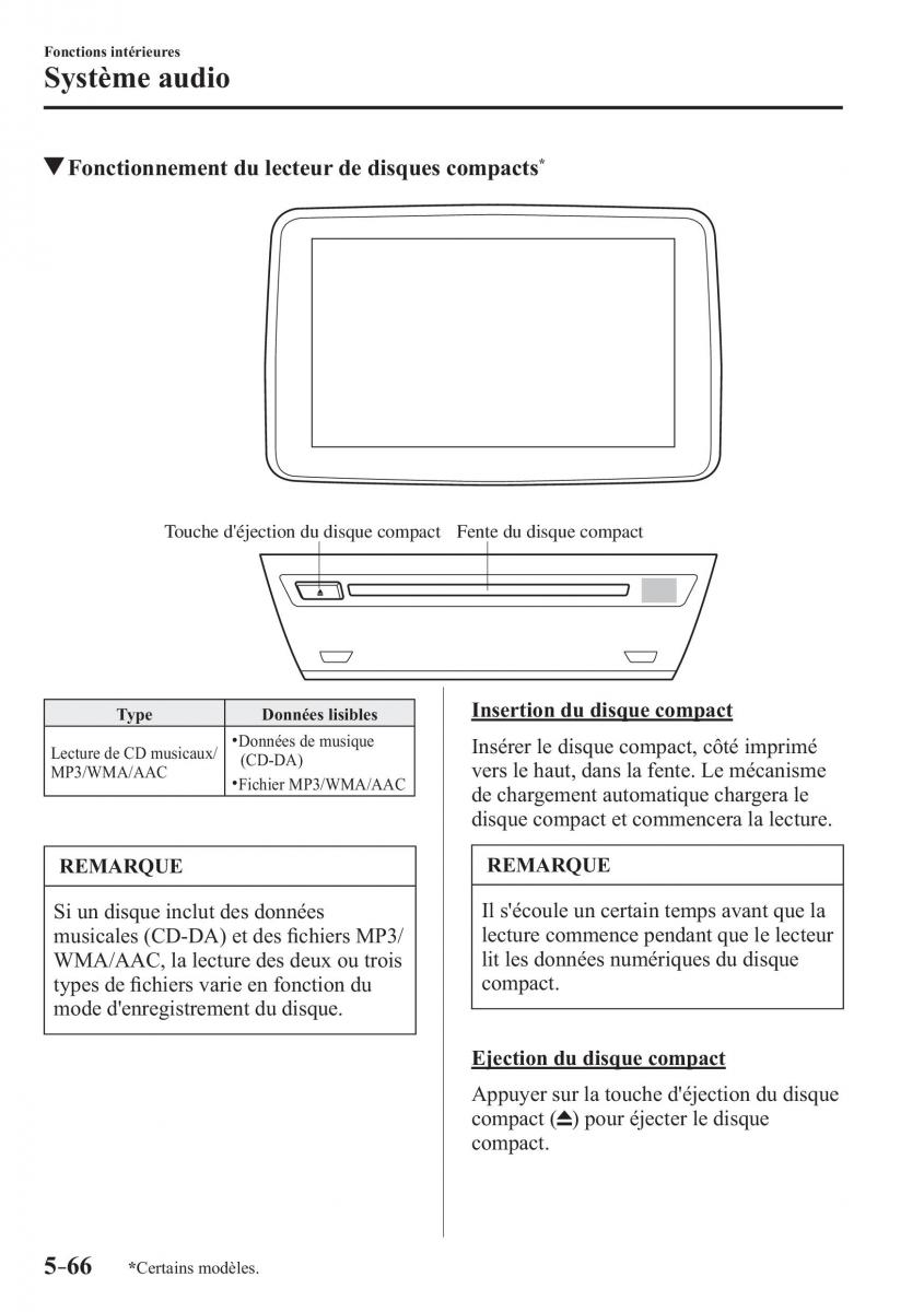 Mazda 3 III manuel du proprietaire / page 436