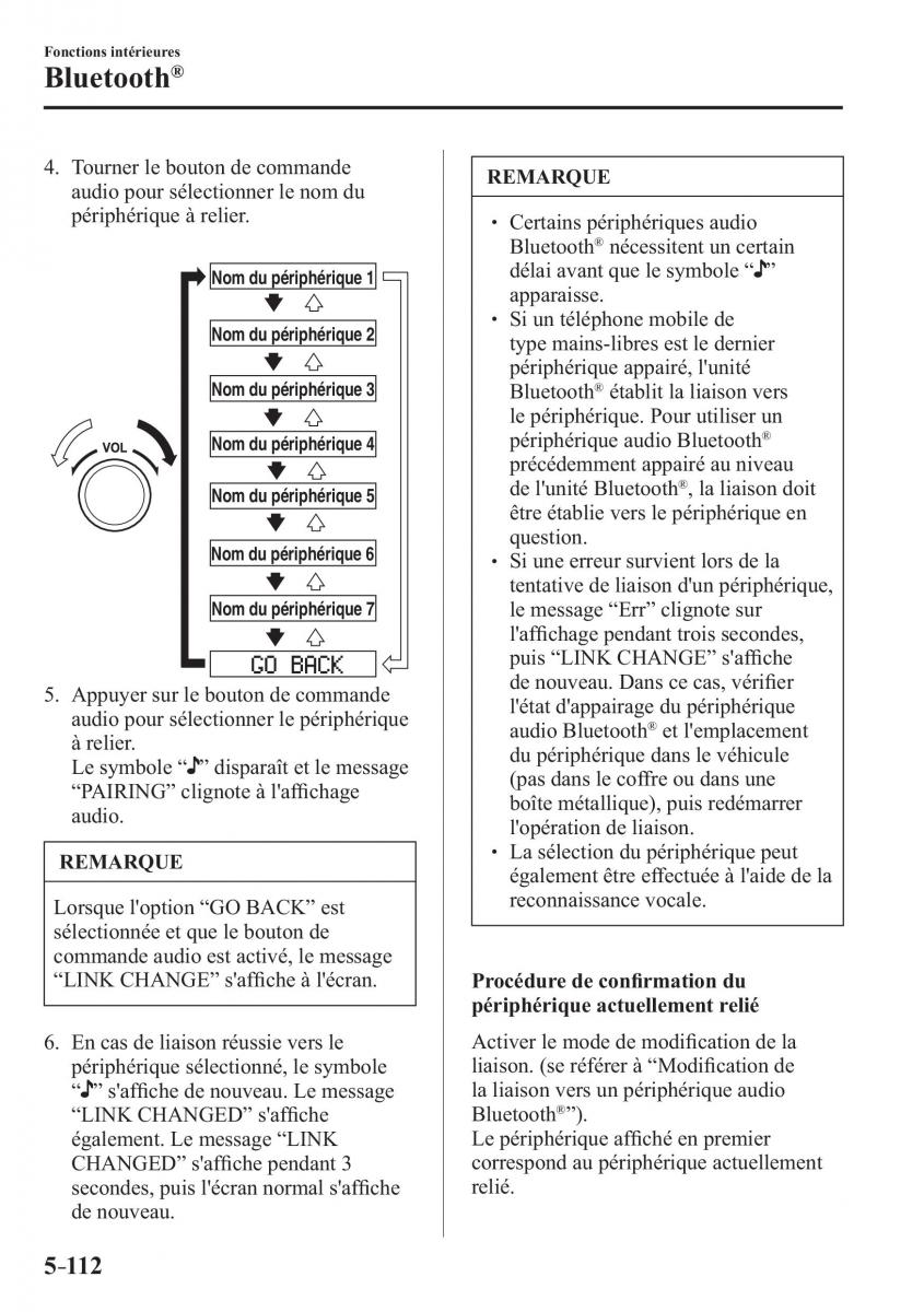 Mazda 3 III manuel du proprietaire / page 482