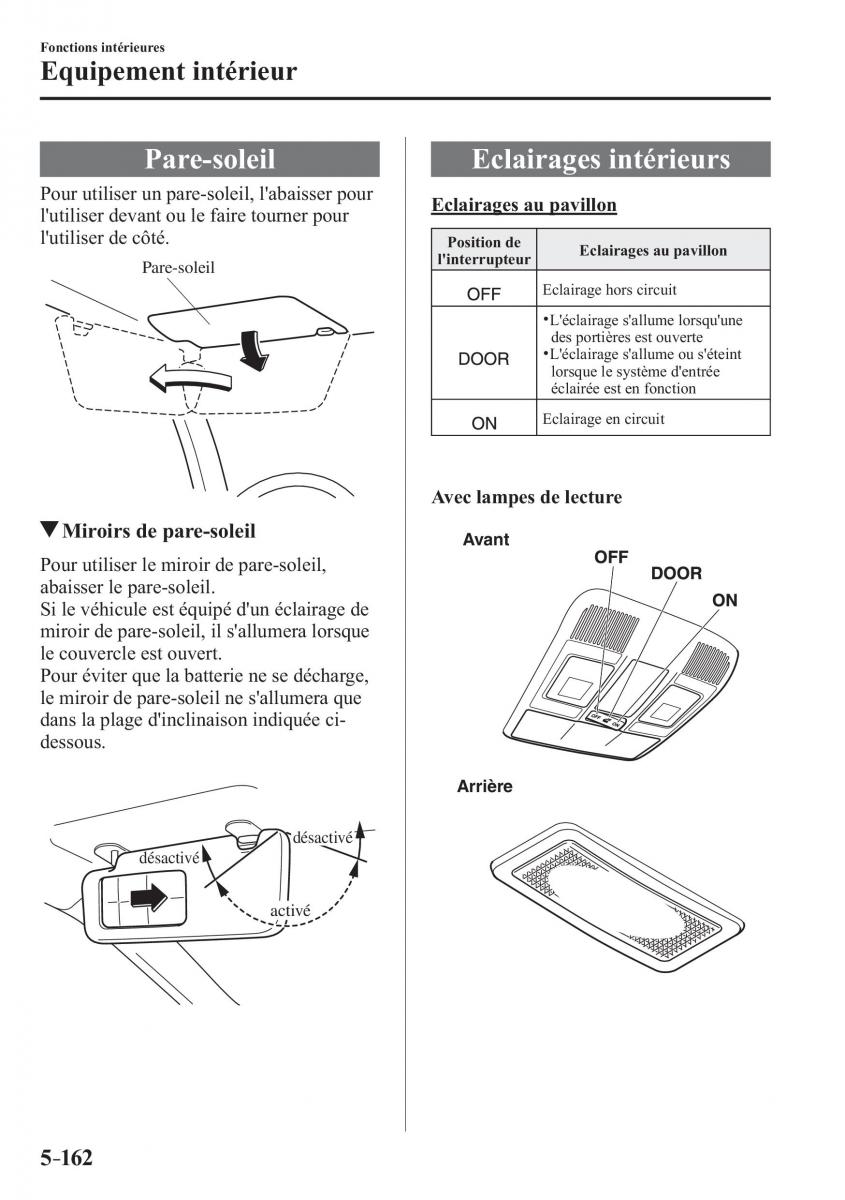 Mazda 3 III manuel du proprietaire / page 532