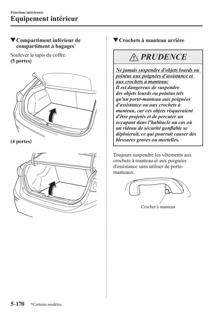 Mazda 3 III manuel du proprietaire / page 540