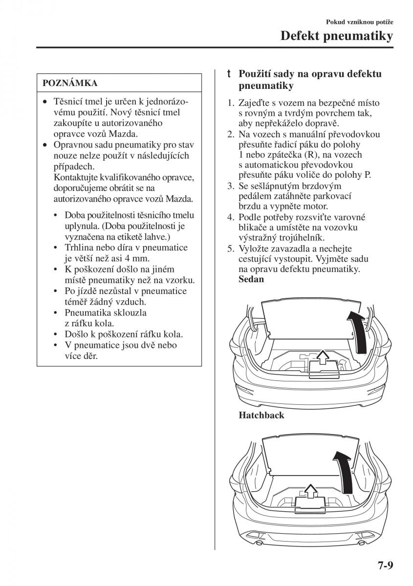 Mazda 3 III navod k obsludze / page 585