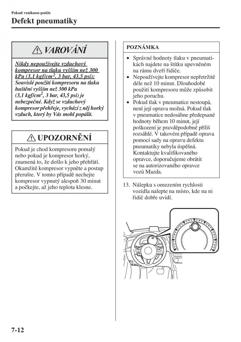 Mazda 3 III navod k obsludze / page 588