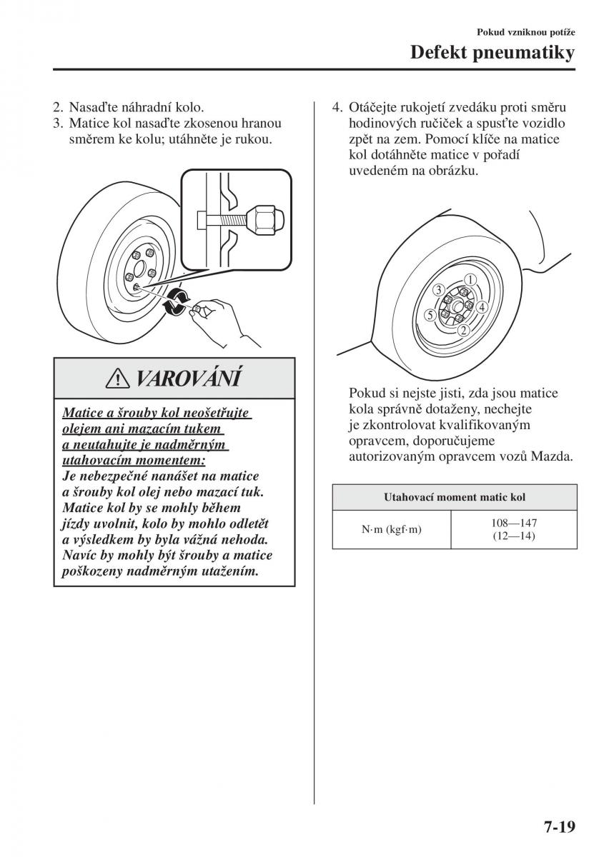 Mazda 3 III navod k obsludze / page 595