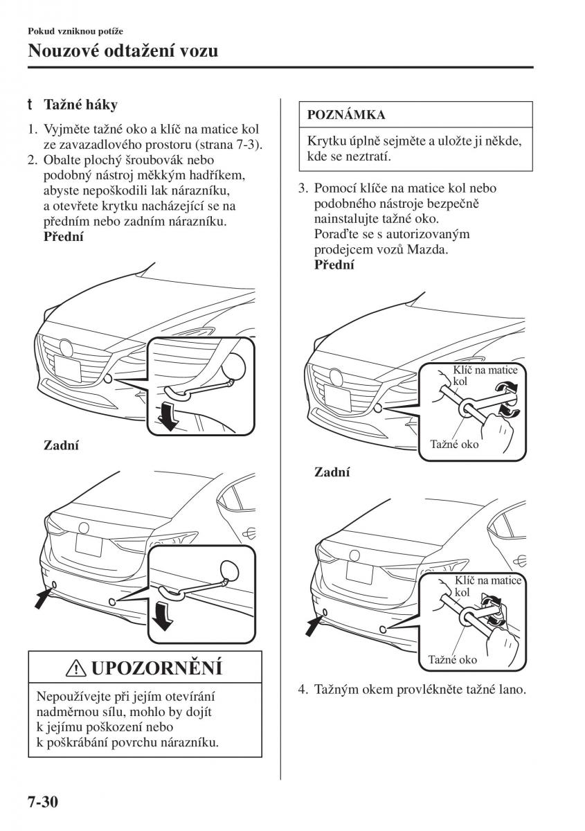 Mazda 3 III navod k obsludze / page 606