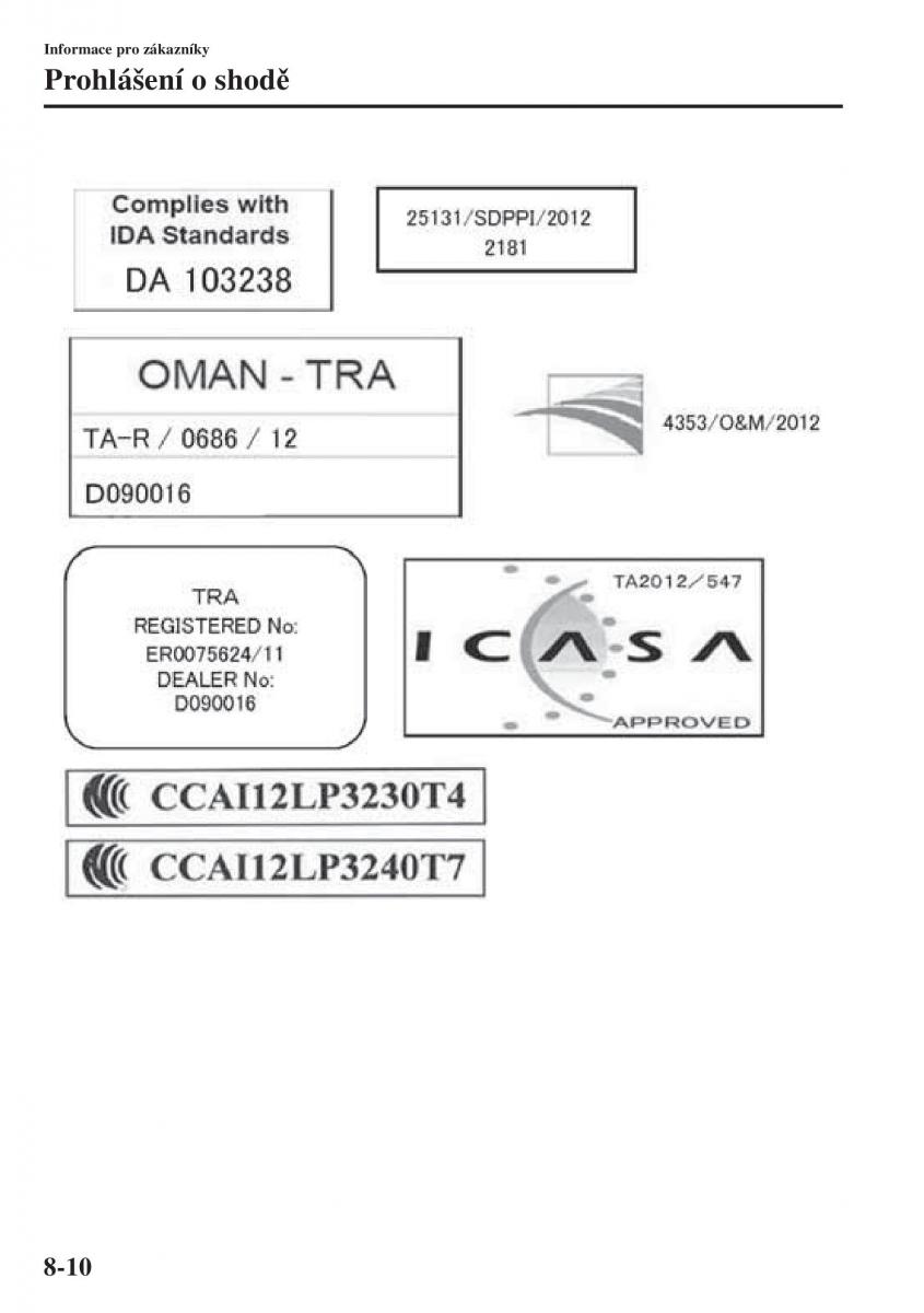 Mazda 3 III navod k obsludze / page 642