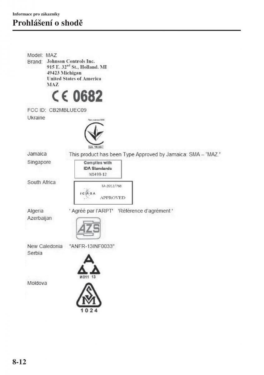 Mazda 3 III navod k obsludze / page 644