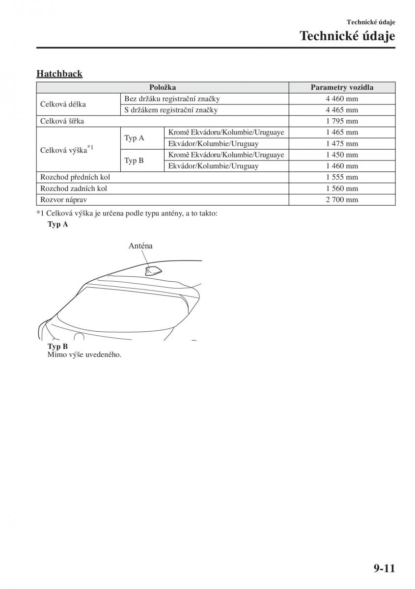 Mazda 3 III navod k obsludze / page 665