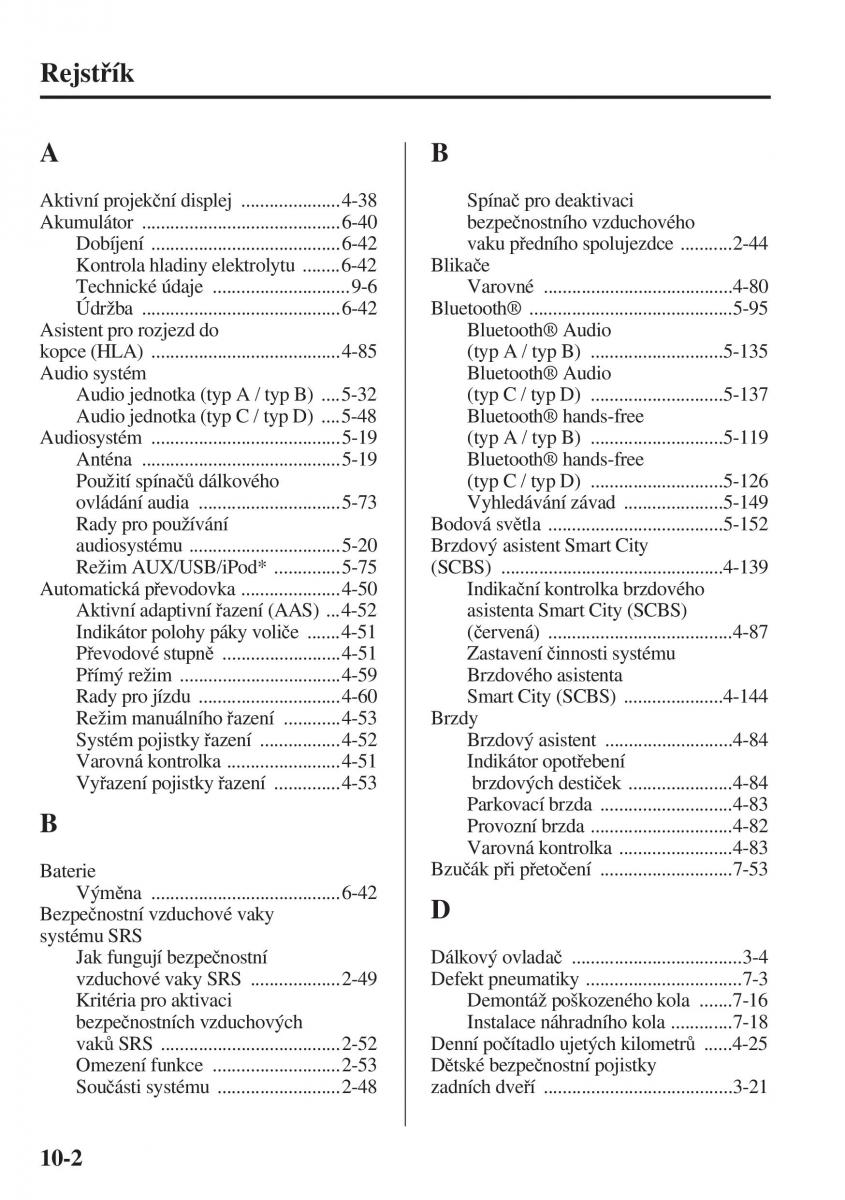 Mazda 3 III navod k obsludze / page 678