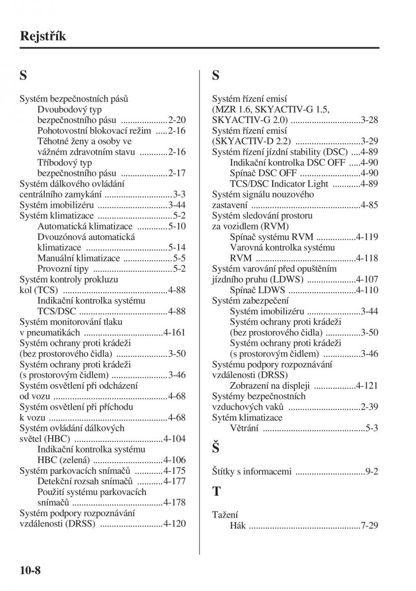 Mazda 3 III navod k obsludze / page 684