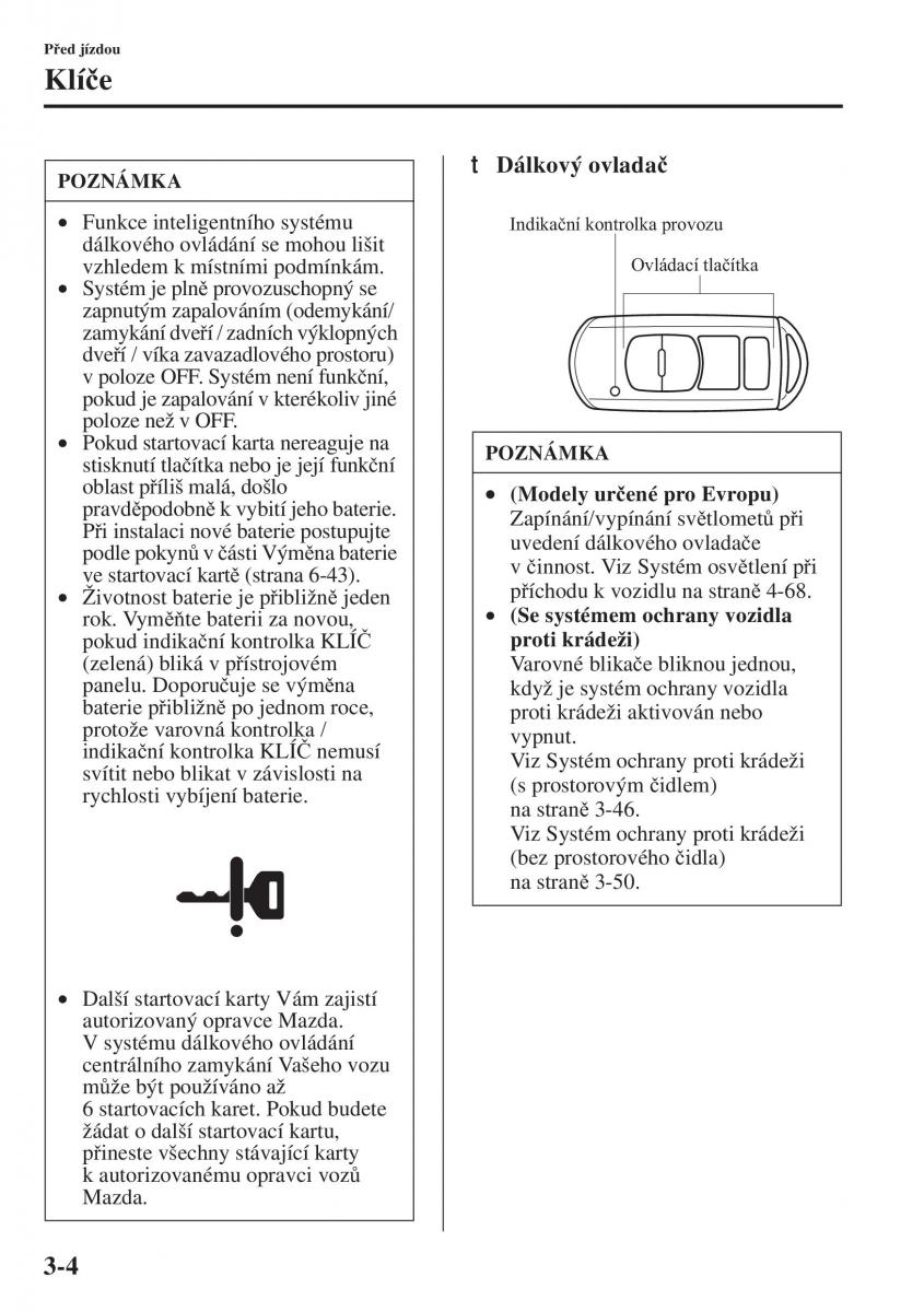 Mazda 3 III navod k obsludze / page 82